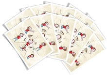 Load image into Gallery viewer, "Instinctive Defenses" Postcards - 10 pack